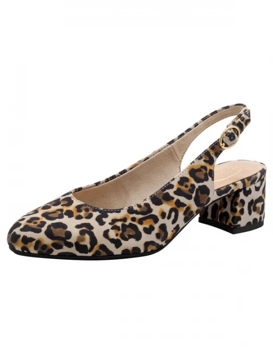 Foto van product Tamaris Slingpumps beige / bruin / zwart