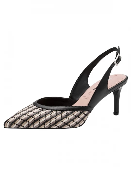 Foto van product Tamaris Slingpumps beige / bruin / zwart / offwhite