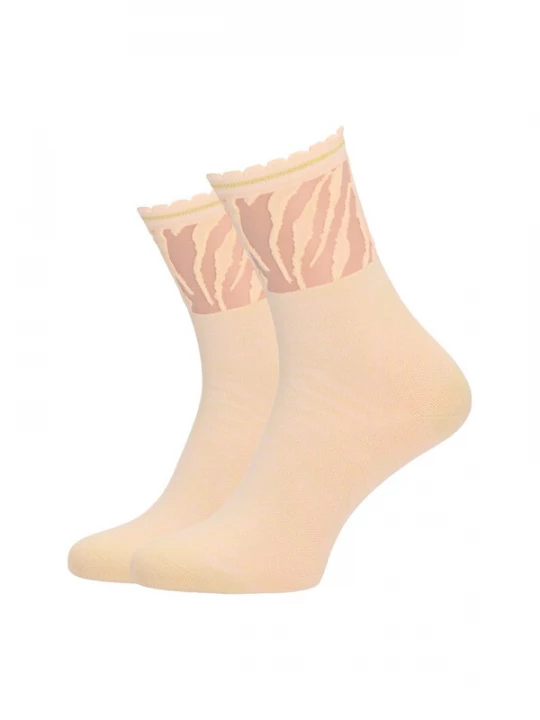 Foto van product Tamaris Sokken beige / oudroze