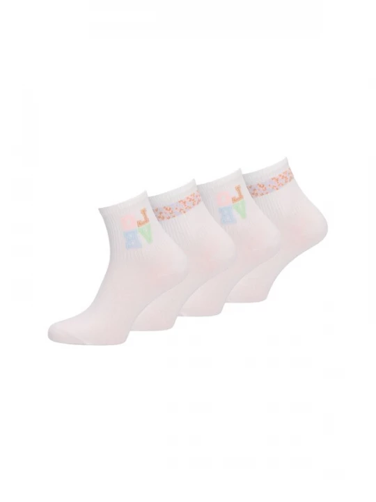 Foto van product Tamaris Sokken oudroze / wit