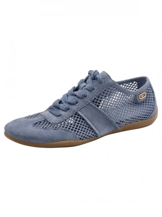 Foto van product Tamaris Sportieve veterschoen duifblauw