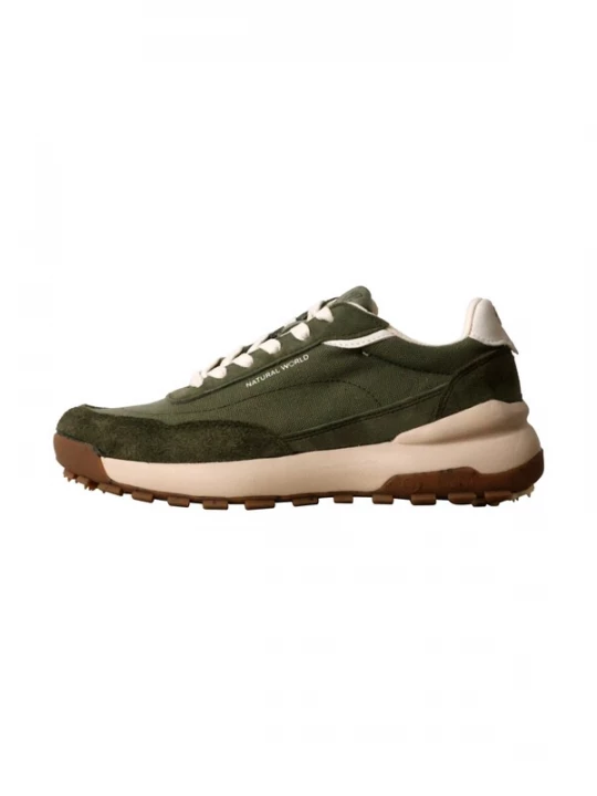 Foto van product Tamaris Sportieve veterschoen 'Estellencs-Sneaker aus Leder' groen