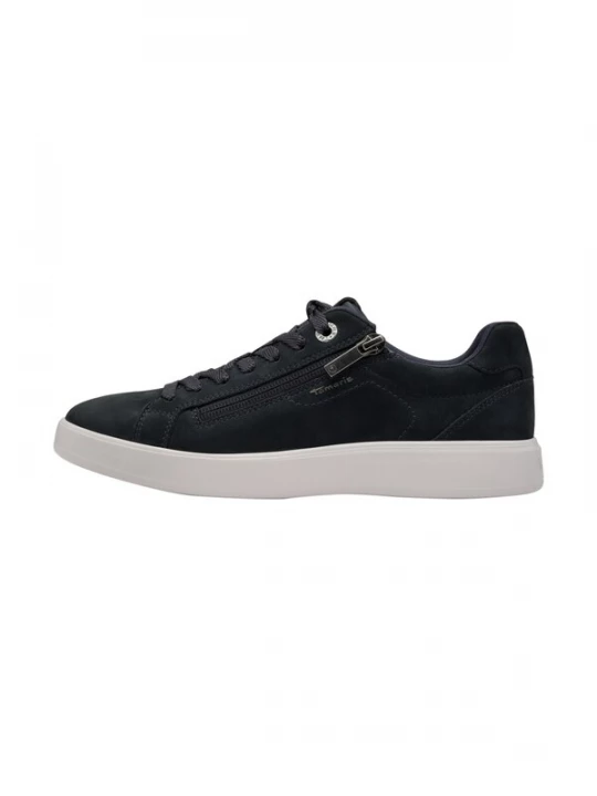 Foto van product Tamaris Sportieve veterschoen 'Leder-Sneaker' blauw