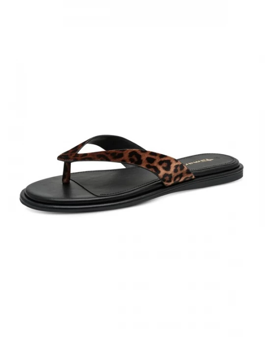 Foto van product Tamaris Teenslipper bruin / zwart