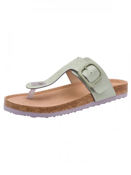 Foto van product Tamaris Teenslipper pastelgroen