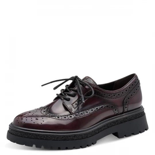 Foto van product Tamaris Veterschoen bordeaux