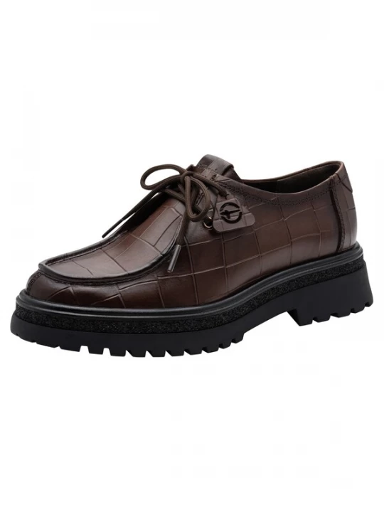 Foto van product Tamaris Veterschoen chocoladebruin