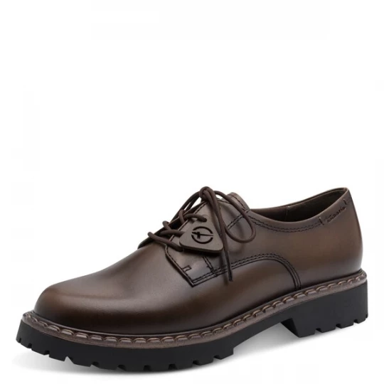 Foto van product Tamaris Veterschoen donkerbruin
