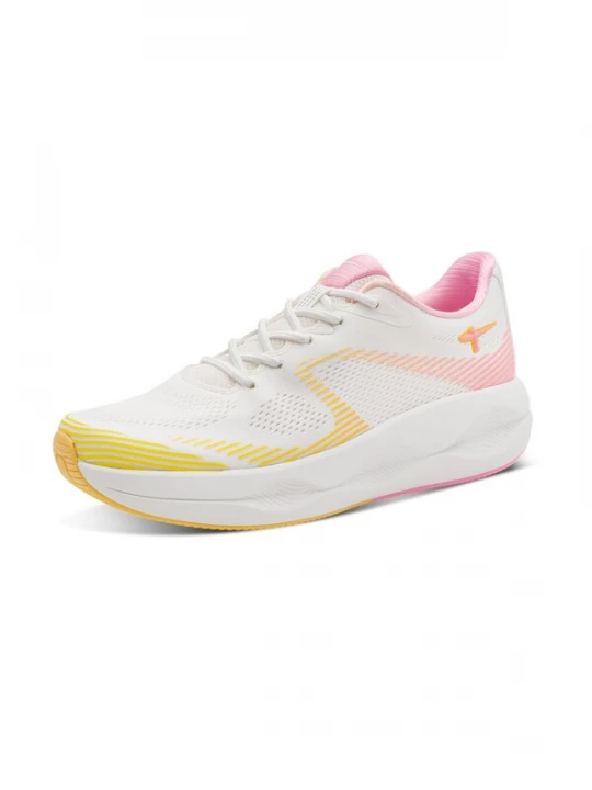 Foto van product Tamaris Veterschoen 'Vitala' oranje / donkeroranje / pink / wit