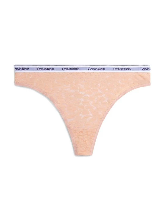 Foto van product Tanga Calvin Klein beżowy