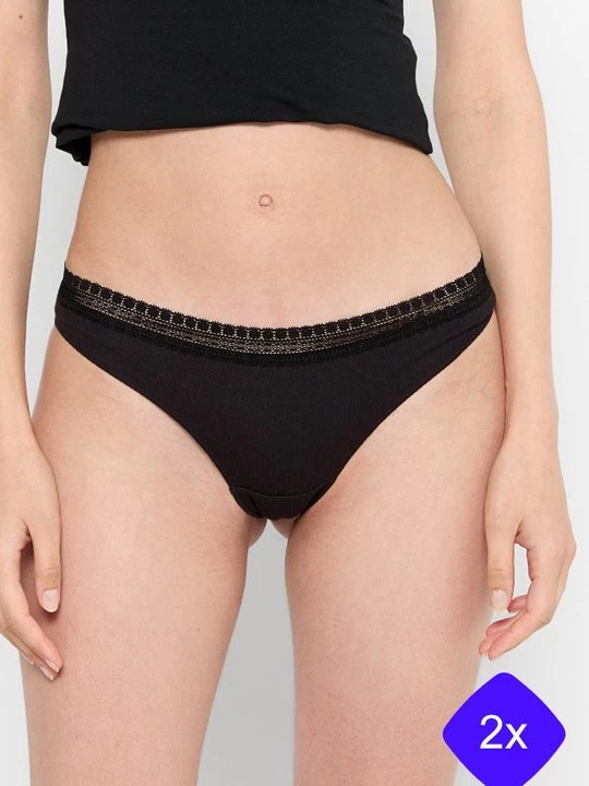Foto van product Tanga Sloggi zwart
