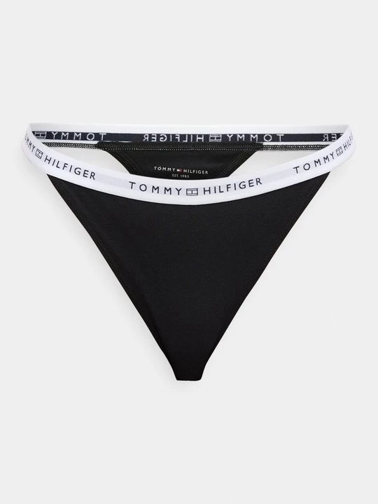 Foto van product Tanga Tommy Hilfiger zwart