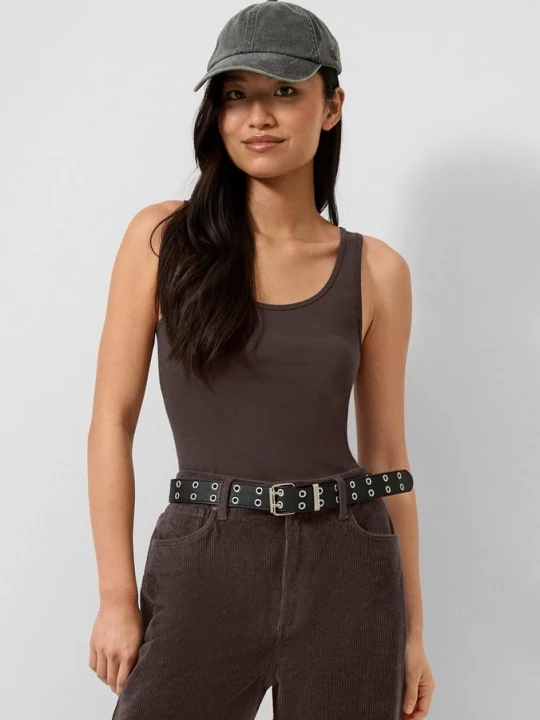 Foto van product Tanktop QS bruin