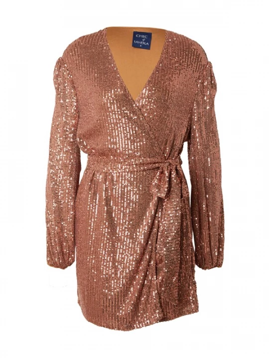 Foto van product Tantra Cocktailjurk camel