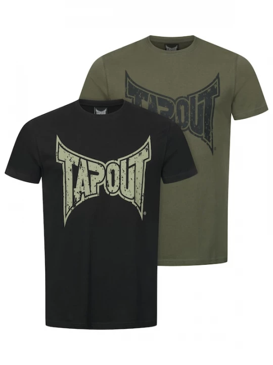 Foto van product Tapout Shirt 'Amboyn' kaki / zwart