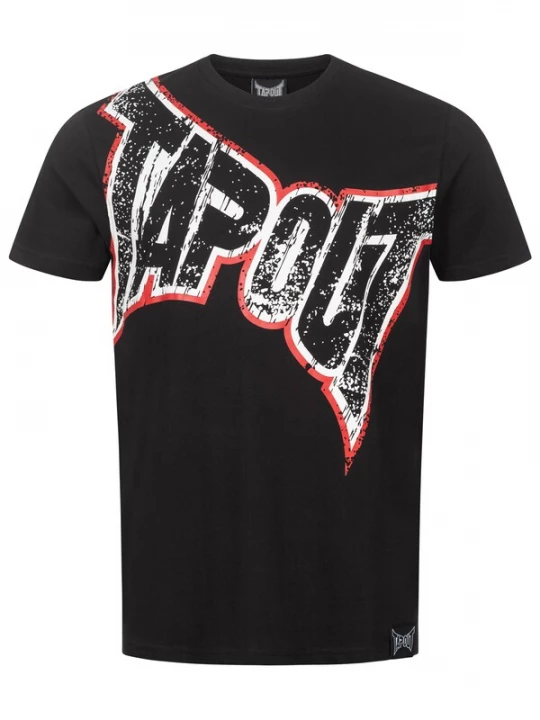 Foto van product Tapout Shirt 'Bernardino' knalrood / zwart / wit