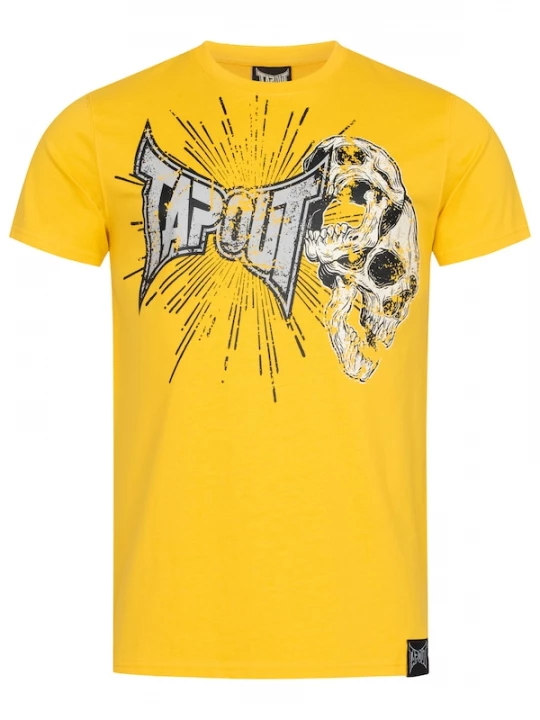 Foto van product Tapout Shirt 'Blade' geel / zwart / wit
