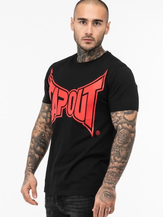 Foto van product Tapout Shirt bloedrood / zwart