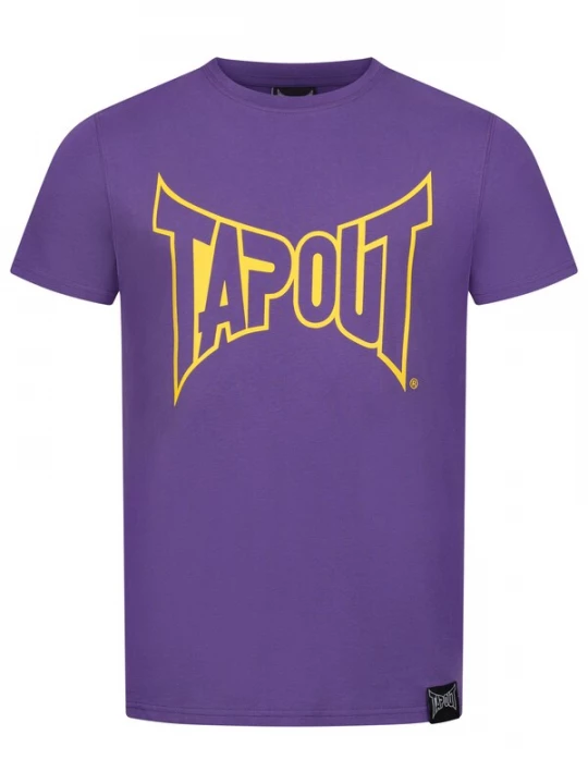 Foto van product Tapout Shirt donkergeel / lavendel