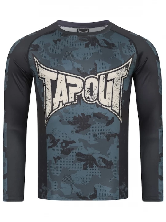 Foto van product Tapout Shirt 'Duncan' blauw / wit