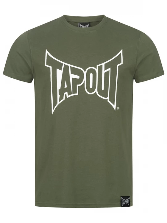 Foto van product Tapout Shirt olijfgroen / wit