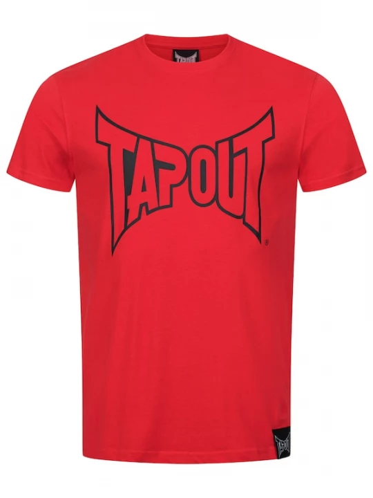 Foto van product Tapout Shirt rood / zwart