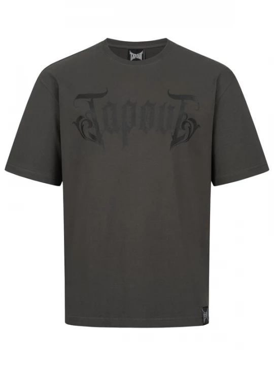 Foto van product Tapout Shirt 'Simply Believe' donkergrijs / zwart