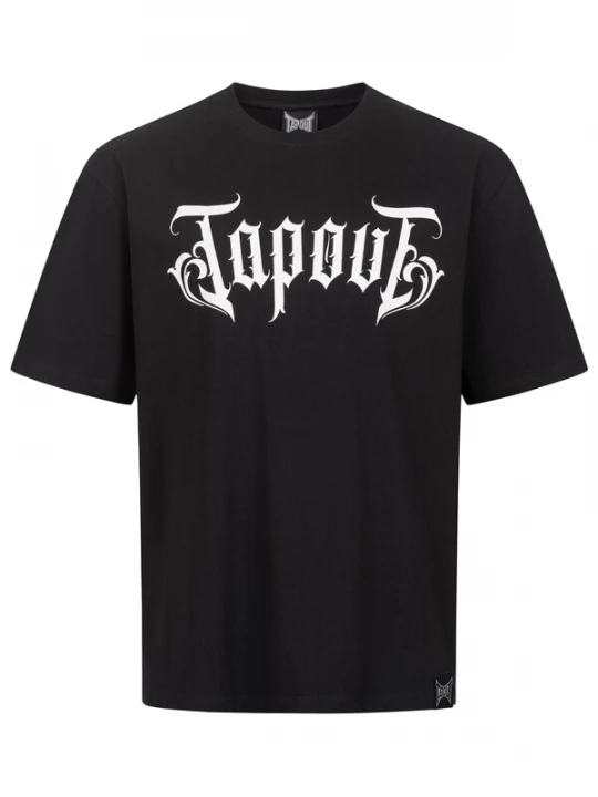 Foto van product Tapout Shirt 'Simply Believe' zwart / wit