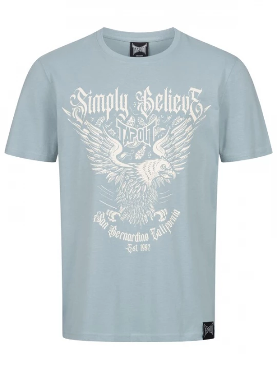 Foto van product Tapout Shirt 'Throper' lichtblauw / wit