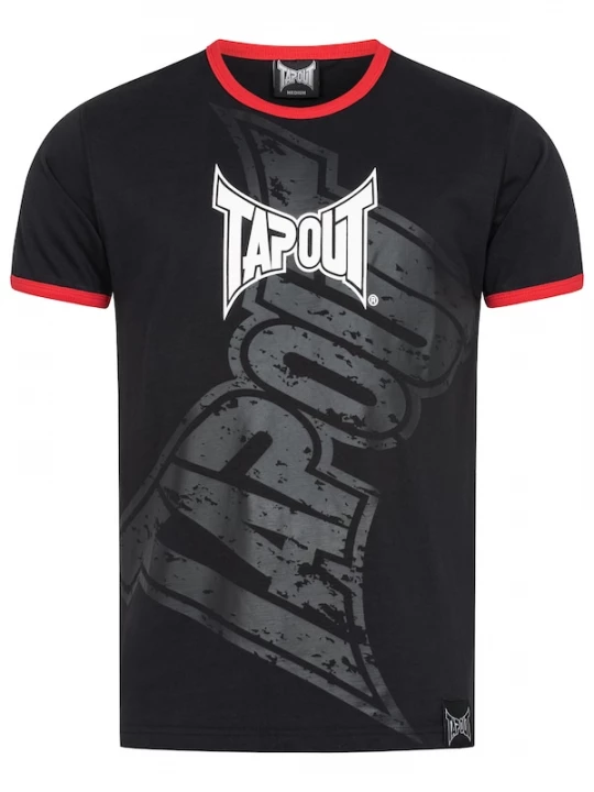 Foto van product Tapout Shirt 'Trashed' donkergrijs / rood / zwart / wit