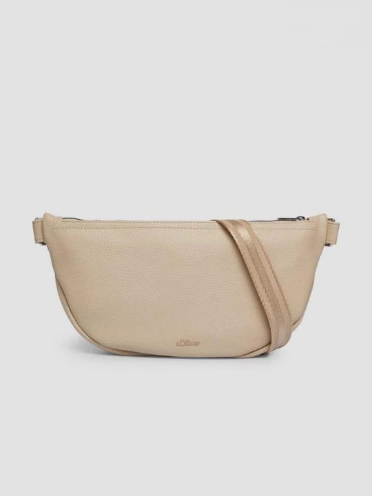 Foto van product Tas met afneembare schouderriem en ritsvak s.Oliver beżowy
