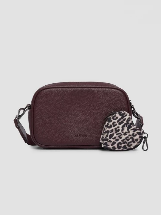 Foto van product Tas met afneembare schouderriem en ritsvak s.Oliver rood