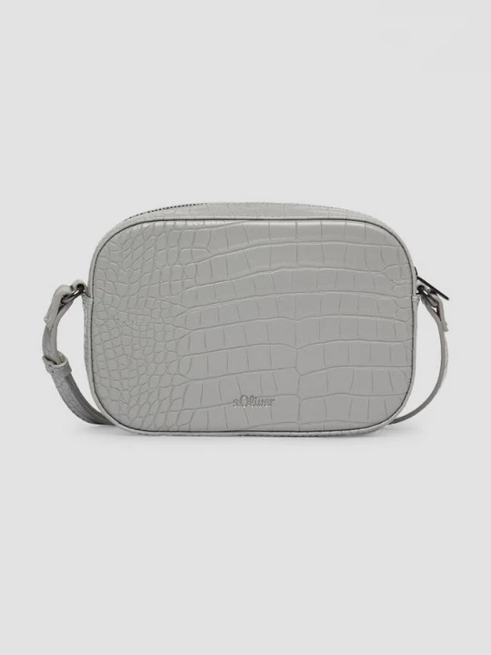 Foto van product Tas met animal motief en verstelbare schouderriem s.Oliver olijfgroen