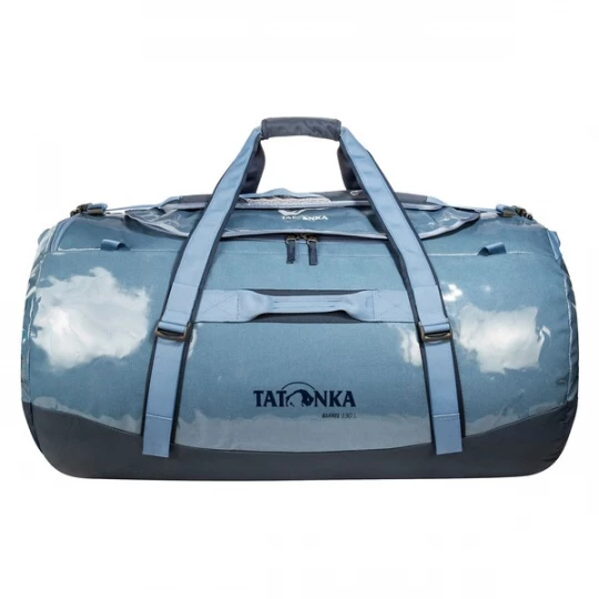 Foto van product TATONKA Weekendtas 'Barrel' blauw gemêleerd / zwart