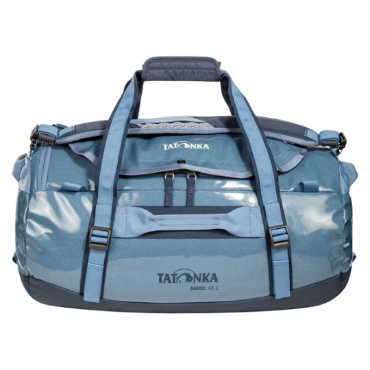 Foto van product TATONKA Weekendtas 'Barrel ' lichtblauw / wit