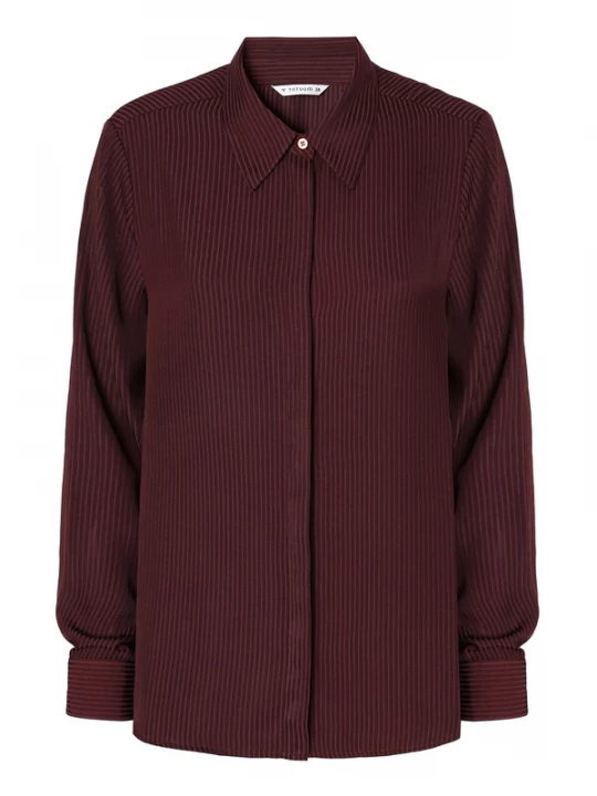 Foto van product TATUUM Blouse bordeaux / wijnrood