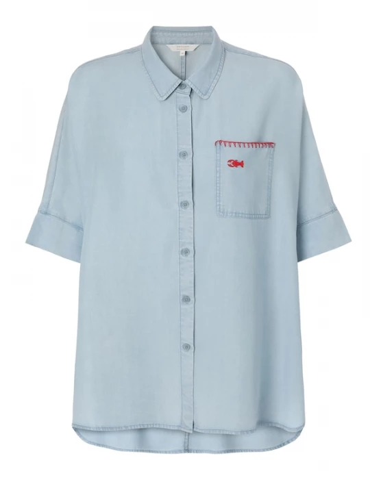 Foto van product TATUUM Blouse 'Cala' lichtblauw