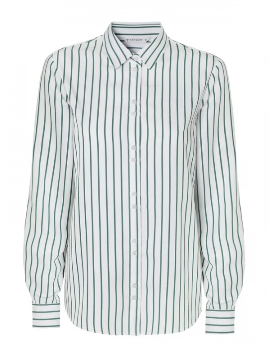 Foto van product TATUUM Blouse 'Enmo 1' groen / wit