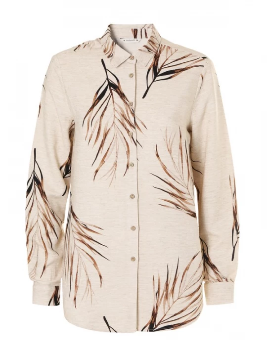 Foto van product TATUUM Blouse 'Goniko 2' beige / bruin / zwart