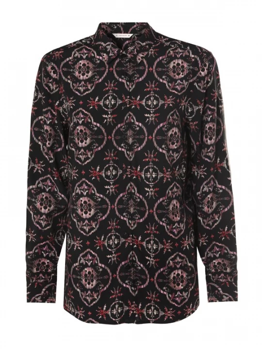 Foto van product TATUUM Blouse 'Goniko 3' groen / pink / zwart / wit