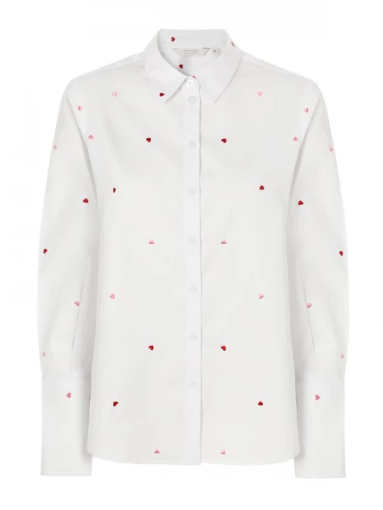 Foto van product TATUUM Blouse 'Ivam' rosa / rood / wit