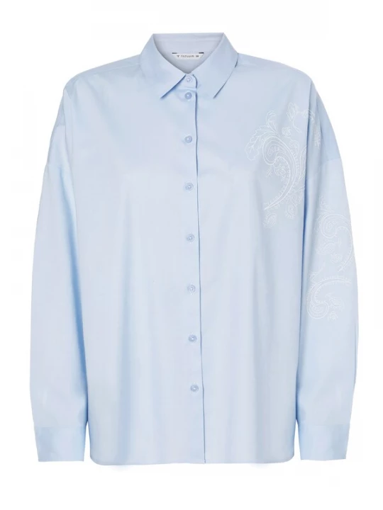 Foto van product TATUUM Blouse 'Jen' lichtblauw
