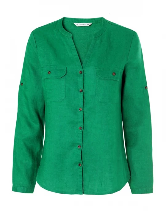 Foto van product TATUUM Blouse 'Justyna' donkergroen