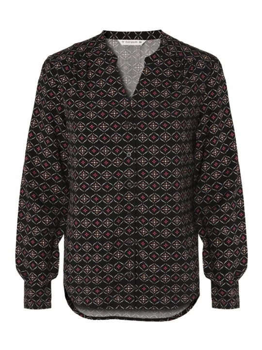 Foto van product TATUUM Blouse 'Kleri' oranje / pink / zwart / wit