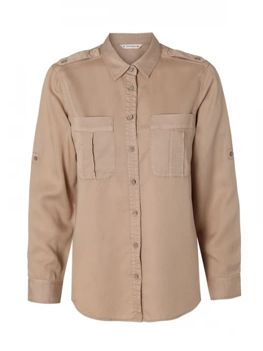 Foto van product TATUUM Blouse 'Korsana' donkerbeige