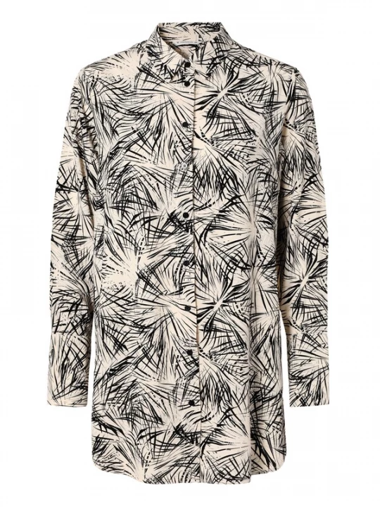 Foto van product TATUUM Blouse 'Malibu 3' grafiet / zwart / natuurwit