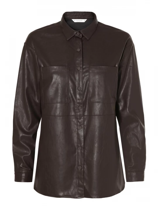 Foto van product TATUUM Blouse 'Miguela' donkerbruin