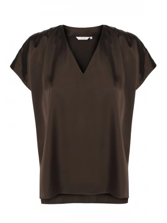 Foto van product TATUUM Blouse 'Narie' chocoladebruin
