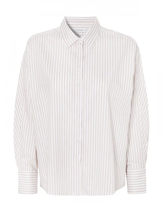 Foto van product TATUUM Blouse 'Naya' rosa / offwhite