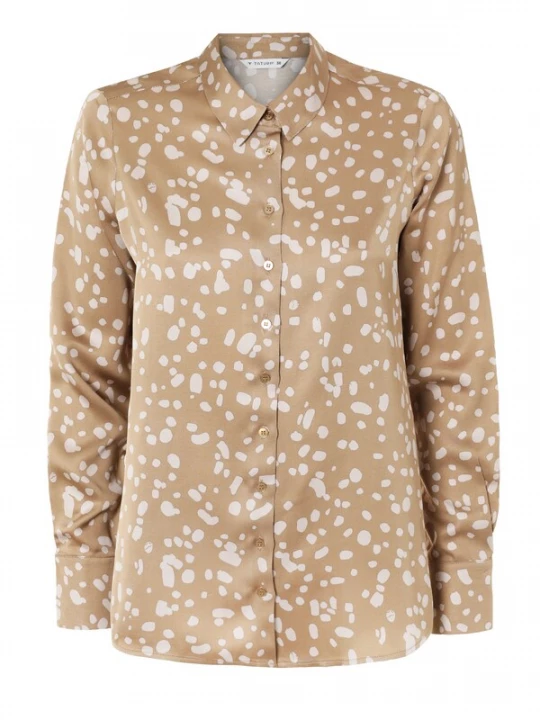 Foto van product TATUUM Blouse 'Nika' camel / ecru